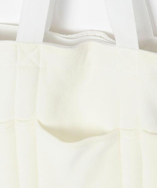 coen(コーエン)の「FreeSpeech(フリースピーチ)2WAYキルトビッグトートバッグ(トートバッグ・レディース・オフホワイト/ライトグレー・FREE)」の16枚目の写真