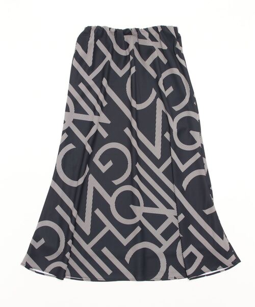 B'2nd(ビーセカンド)の「CHIGNON(シニヨン) 柄バイアスマーメイドスカート(スカート・レディース・ブラック/カーキ・F)」の3枚目の写真