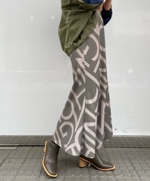 CHIGNON(シニヨン) 柄バイアスマーメイドスカート