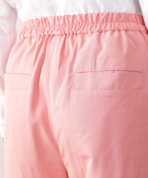 N.(N. Natural Beauty Basic)(エヌエヌナチュラルビューティーベーシック)の「◆パラシュートパンツ(スウェットパンツ・レディース・ブラック/オフホワイト/ピンク・MEDIUM)」の16枚目の写真