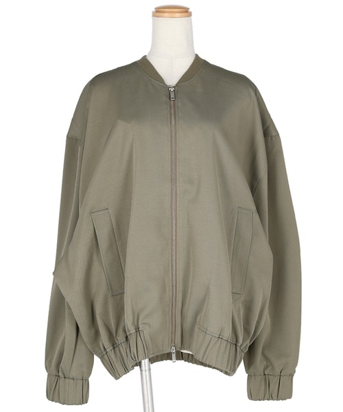 coca（coca）（コカ）の「ドルマンスリーブビックMA-1（MA-1・レディース・ブラック/ダークベージュ・M/L）」の16枚目の写真