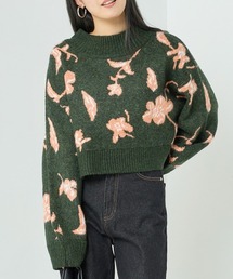 OMNES | フラワージャガードショートプルオーバー(その他トップス)