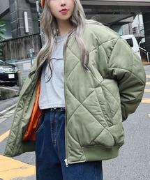 Figments | キルティングボンバージャケット(ミリタリージャケット)