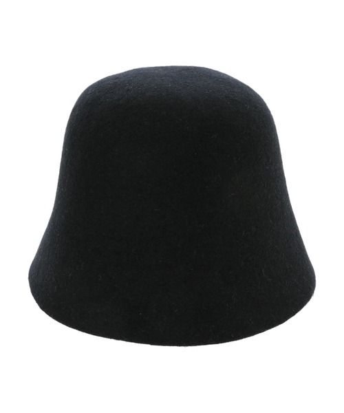 DURAS（デュラス）の「ウールバケットハット（ハット・レディース・ベージュ/ブラック・FREE）」の4枚目の写真