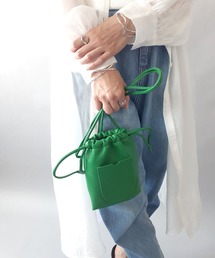 thank U more | レザー 巾着 ショルダーバッグ(ショルダーバッグ)