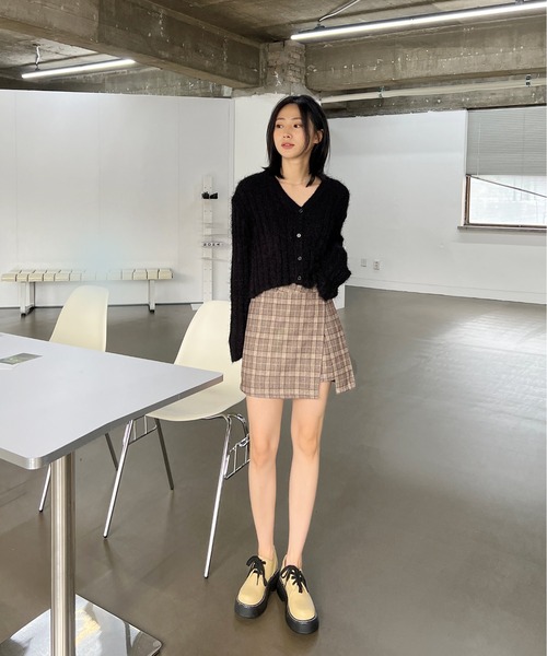 by muni:r（バイ ムニール）の「ステッチポイント厚底ローファー（ローファー・レディース・アイボリー/ブラック/ベージュ・23.0cm/23.5cm/24.0cm/24.5cm/25.0cm）」の15枚目の写真