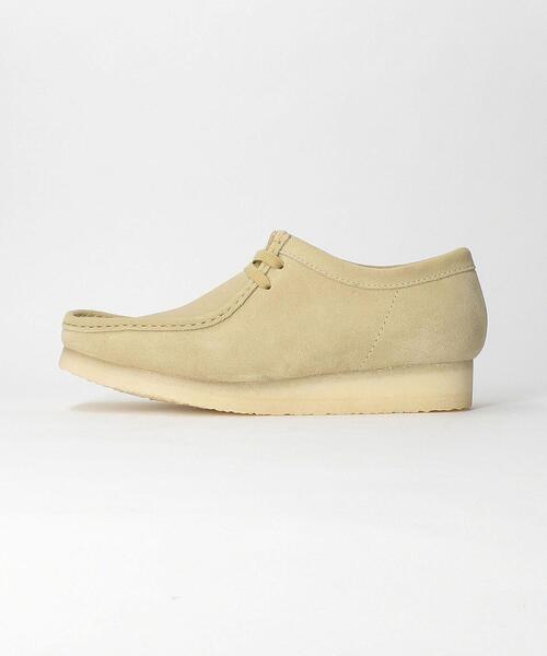 Clarks（クラークス）の「＜CLARKS＞ WALLABEE/ワラビー（モカシン/デッキシューズ・メンズ・ブラック/ライトブルー/ベージュ・9/7/8）」の2枚目の写真
