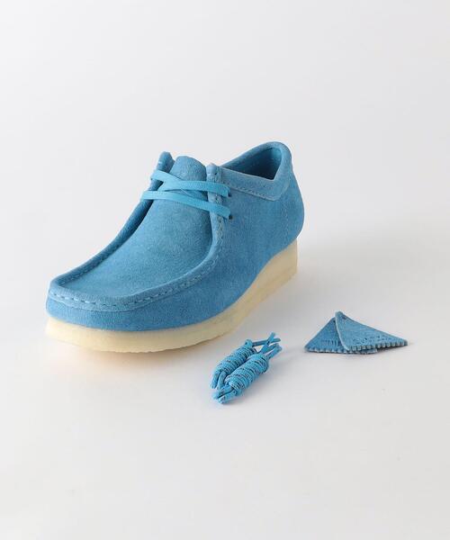 Clarks（クラークス）の「＜CLARKS＞ WALLABEE/ワラビー（モカシン/デッキシューズ・メンズ・ブラック/ライトブルー/ベージュ・9/7/8）」の14枚目の写真