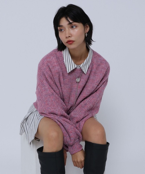 PAGEBOY(ページボーイ)の「WEB限定アイテム / サークルループタイ(ネックレス・レディース・シルバー・FREE)」の3枚目の写真