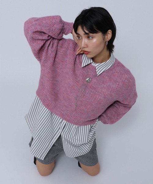 PAGEBOY(ページボーイ)の「WEB限定アイテム / サークルループタイ(ネックレス・レディース・シルバー・FREE)」の4枚目の写真