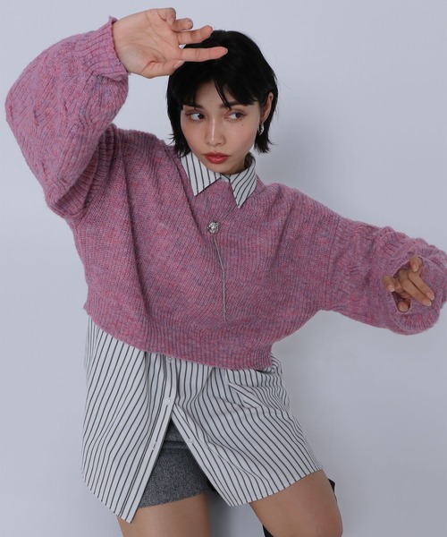 PAGEBOY(ページボーイ)の「WEB限定アイテム / サークルループタイ(ネックレス・レディース・シルバー・FREE)」の5枚目の写真