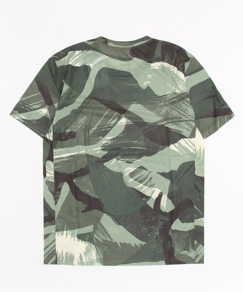 NIKE(ナイキ)の「NIKE/ナイキ AS M DF TEE LGD CAMO AOP(Tシャツ/カットソー・メンズ・カモフラージュ/ブラック・M/L/XL)」の3枚目の写真