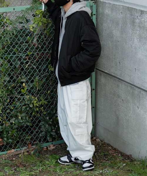 kutir(クティール)の「ダブルポケットスノーカーゴパンツ(カーゴパンツ・メンズ・ホワイト/ブラック/カーキ・SMALL/MEDIUM/LARGE)」の9枚目の写真