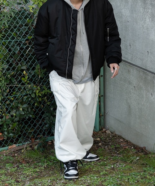 kutir(クティール)の「ダブルポケットスノーカーゴパンツ(カーゴパンツ・メンズ・ホワイト/ブラック/カーキ・SMALL/MEDIUM/LARGE)」の7枚目の写真