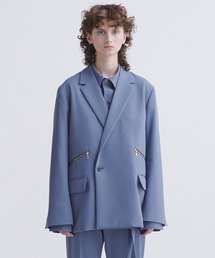 ジャケット・アウター CULLNI Light Denim Tailored Jacket&Pants CULLNI（クルニ） デニムジャケット 0 ライトブルー メンズ : ZOZOTOWN