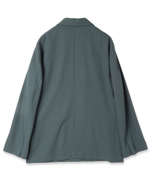 CULLNI（クルニ）の「23-SS-016 / Double Satin ZIP Pocket Tailored Jacket（テーラードジャケット・メンズ・アッシュブラウン/ブラック/ライトブルー/グリーン・2/1/0）」の11枚目の写真