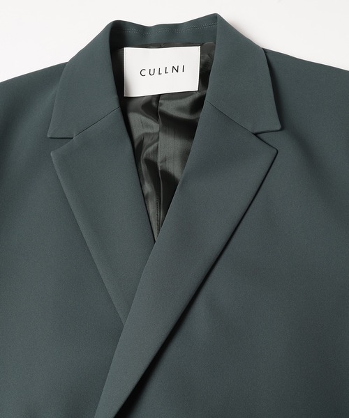 CULLNI（クルニ）の「23-SS-016 / Double Satin ZIP Pocket Tailored