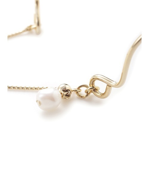 LILY BROWN（リリーブラウン）の「ルーズウェーブバングル（バングル/リストバンド・レディース・シルバー/ゴールド・FREE）」の6枚目の写真