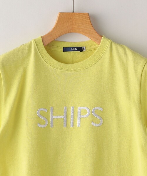 SHIPS（シップス）の「SHIPS KIDS:80～90cm / SHIPS ロゴ TEE（Tシャツ/カットソー・キッズ・ネイビー/ライトホワイト/クリーム/ブルー/ピンク/ホワイト系/ダークブルー/ラベンダー/オフホワイト・80/90）」の11枚目の写真