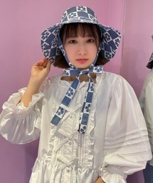 Candy Stripper | FLOWER CHECKED BUCKET ハット(ハット)
