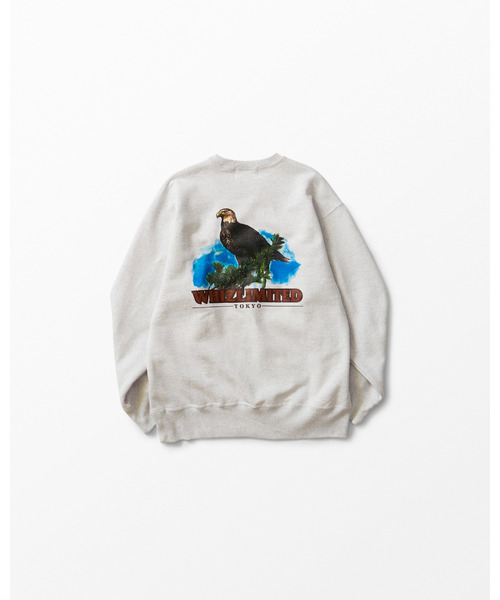 WHIZLIMITED（ウィズリミテッド）の「EAGLE SWEAT（スウェット・メンズ・アッシュ/ホワイト・MEDIUM/LARGE/X-LARGE）」の5枚目の写真