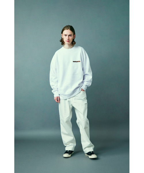 WHIZLIMITED（ウィズリミテッド）の「EAGLE SWEAT（スウェット・メンズ・アッシュ/ホワイト・MEDIUM/LARGE/X-LARGE）」の3枚目の写真