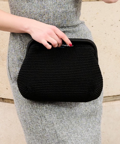 JENNE（ジェンヌ）の「パリジェンヌクラッチバッグ（クラッチバッグ・レディース・レッド/ブラック/ターコイズブルー・FREE）」の2枚目の写真