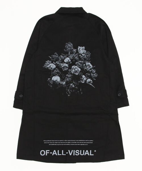 A4A（エーフォーエー）の「A4A(エーフォーエー)　GRAPHIC COAT（その他アウター・メンズ・ブラック/ベージュ・L/M）」の3枚目の写真