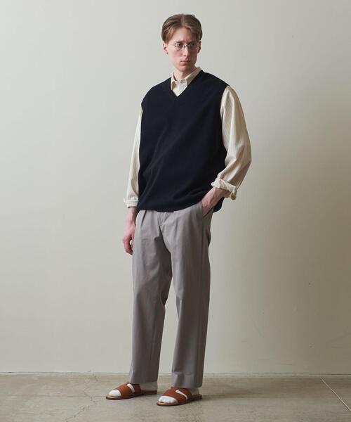 Steven Alan（スティーブンアラン）の「＜Steven Alan＞ BCL EYELET VEST -LOOSE/ベスト（ニット/セーター・メンズ・ネイビー/ブラック・M/L/XL/S）」の21枚目の写真