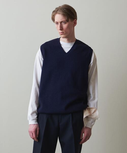 Steven Alan（スティーブンアラン）の「＜Steven Alan＞ BCL EYELET VEST -LOOSE/ベスト（ニット/セーター・メンズ・ネイビー/ブラック・M/L/XL/S）」の16枚目の写真