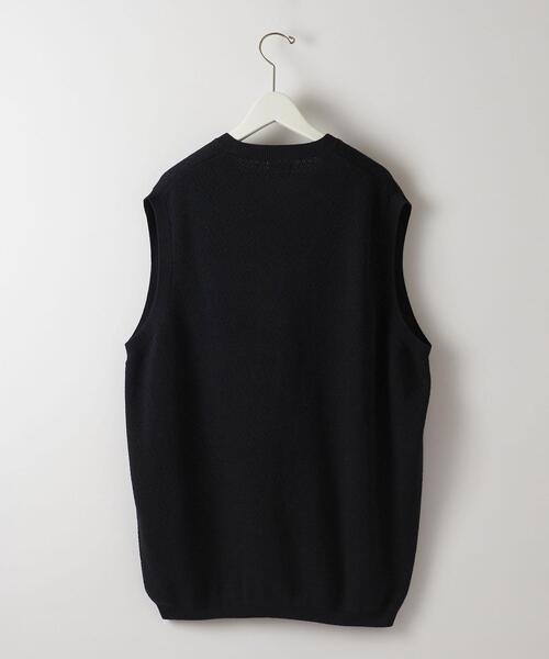 Steven Alan（スティーブンアラン）の「＜Steven Alan＞ BCL EYELET VEST -LOOSE/ベスト（ニット/セーター・メンズ・ネイビー/ブラック・M/L/XL/S）」の14枚目の写真