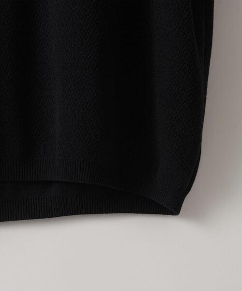 Steven Alan（スティーブンアラン）の「＜Steven Alan＞ BCL EYELET VEST -LOOSE/ベスト（ニット/セーター・メンズ・ネイビー/ブラック・M/L/XL/S）」の11枚目の写真