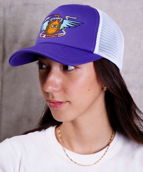 TOY MACHINE(トイ マシーン)の「TOY MACHINE/トイマシーン キャップ TOY M-TYPE MESH CAP 232045001(キャップ・メンズ・ブラック/ブラック×ホワイト/レッド系その他/パープル系その他/グリーン系その他/グレー系その他/ピンク系その他・FREE/YOUTH)」の18枚目の写真