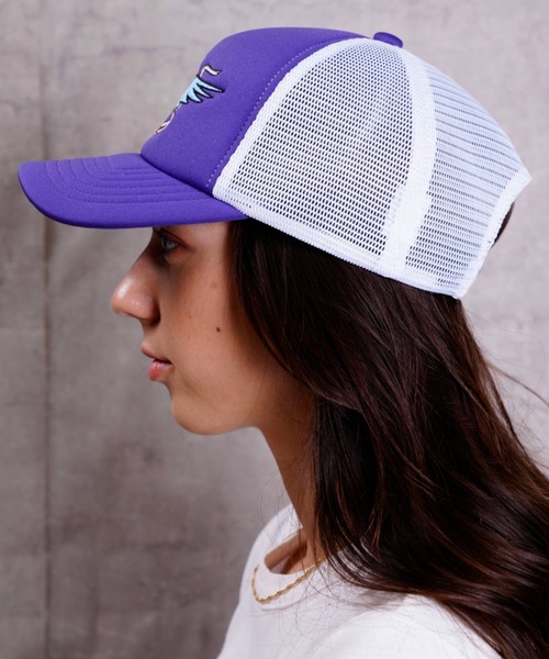 TOY MACHINE(トイ マシーン)の「TOY MACHINE/トイマシーン キャップ TOY M-TYPE MESH CAP 232045001(キャップ・メンズ・ブラック/ブラック×ホワイト/レッド系その他/パープル系その他/グリーン系その他/グレー系その他/ピンク系その他・FREE/YOUTH)」の19枚目の写真
