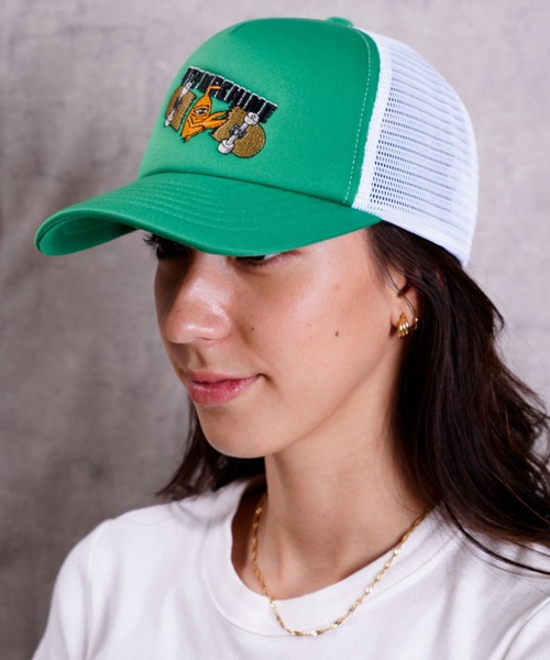 TOY MACHINE(トイ マシーン)の「TOY MACHINE/トイマシーン キャップ TOY M-TYPE MESH CAP 232045001(キャップ・メンズ・ブラック/ブラック×ホワイト/レッド系その他/パープル系その他/グリーン系その他/グレー系その他/ピンク系その他・FREE/YOUTH)」の14枚目の写真