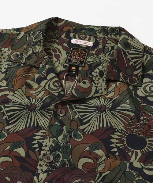 GYPSY&SONS（ジプシーアンドサンズ）の「Pt ALOHA SHIRTS（シャツ/ブラウス・メンズ・ブラック/カーキ・MEDIUM/LARGE）」の8枚目の写真