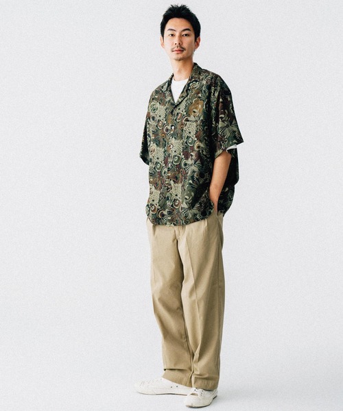 GYPSY&SONS（ジプシーアンドサンズ）の「Pt ALOHA SHIRTS（シャツ/ブラウス・メンズ・ブラック/カーキ・MEDIUM/LARGE）」の13枚目の写真
