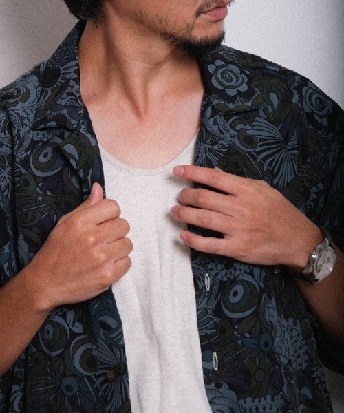 GYPSY&SONS（ジプシーアンドサンズ）の「Pt ALOHA SHIRTS（シャツ/ブラウス・メンズ・ブラック/カーキ・MEDIUM/LARGE）」の12枚目の写真