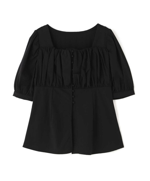 N.(N. Natural Beauty Basic)(エヌエヌナチュラルビューティーベーシック)の「◆フロントボタンビスチェブラウス(シャツ/ブラウス・レディース・ブラック系その他/ブルー系その他/ブラック・MEDIUM)」の18枚目の写真
