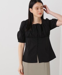 N.（N. Natural Beauty Basic） | 【川津明日香さん着用】◆フロントボタンビスチェブラウス(シャツ/ブラウス)