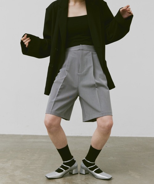 FEKETE（フェケテ）の「HALF SLACKS / ハーフスラックス（スラックス・メンズ・ブラック/グレー・SMALL/MEDIUM/LARGE）」の6枚目の写真