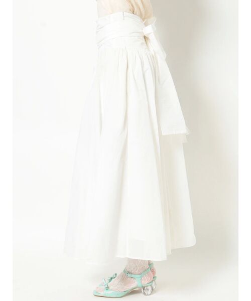 merry jenny（メリージェニー）の「wrapリボンタフタスカート（スカート・レディース・ピンク/オフホワイト/ブラック・FREE）」の22枚目の写真