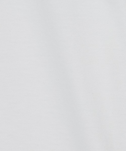 three dots(スリードッツ)の「サンデッドジャージー ミニTシャツ(Tシャツ/カットソー・レディース・ホワイト/ブラック/ライトグリーン/ネイビー・MEDIUM/SMALL)」の9枚目の写真