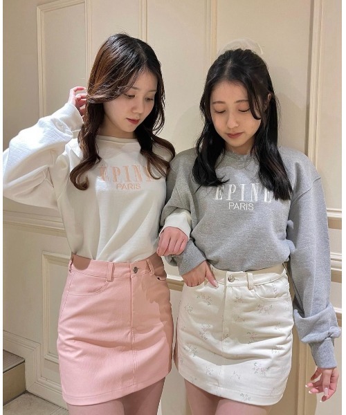 epine（エピヌ）の「e low mini skirt leather（スカート・レディース・ホワイト/ピンク・M/S）」の12枚目の写真