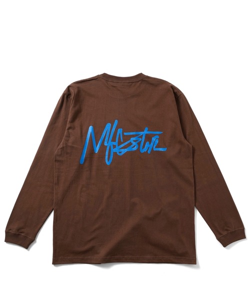 MFC STORE（エムエフシーストア）の「MFC STORE Script Logo LS T-SHIRT（Tシャツ/カットソー・メンズ・ホワイト/カーキ/アッシュ/ダークブラウン/ストーン/ネイビー・M/S/XL/L）」の5枚目の写真
