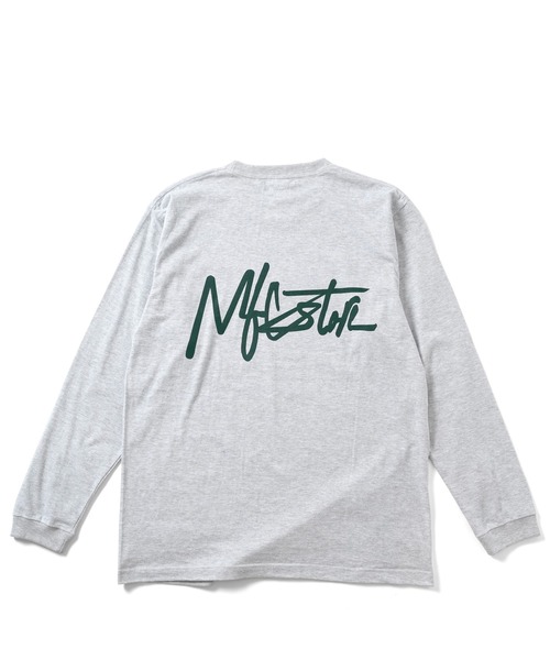 MFC STORE（エムエフシーストア）の「MFC STORE Script Logo LS T-SHIRT（Tシャツ/カットソー・メンズ・ホワイト/カーキ/アッシュ/ダークブラウン/ストーン/ネイビー・M/S/XL/L）」の4枚目の写真