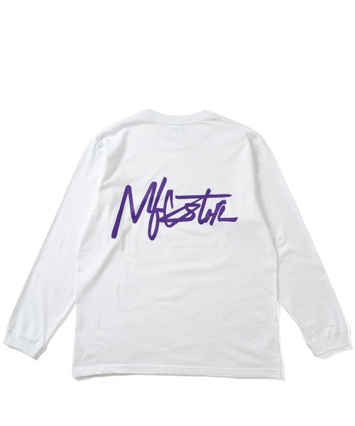 MFC STORE（エムエフシーストア）の「MFC STORE Script Logo LS T-SHIRT（Tシャツ/カットソー・メンズ・ホワイト/カーキ/アッシュ/ダークブラウン/ストーン/ネイビー・M/S/XL/L）」の13枚目の写真