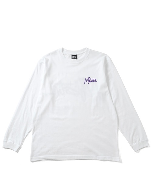 MFC STORE（エムエフシーストア）の「MFC STORE Script Logo LS T-SHIRT（Tシャツ/カットソー・メンズ・ホワイト/カーキ/アッシュ/ダークブラウン/ストーン/ネイビー・M/S/XL/L）」の12枚目の写真
