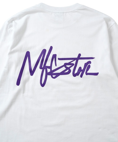 MFC STORE（エムエフシーストア）の「MFC STORE Script Logo LS T-SHIRT（Tシャツ/カットソー・メンズ・ホワイト/カーキ/アッシュ/ダークブラウン/ストーン/ネイビー・M/S/XL/L）」の15枚目の写真