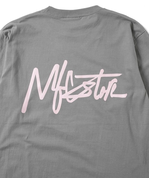 MFC STORE（エムエフシーストア）の「MFC STORE Script Logo LS T-SHIRT（Tシャツ/カットソー・メンズ・ホワイト/カーキ/アッシュ/ダークブラウン/ストーン/ネイビー・M/S/XL/L）」の20枚目の写真